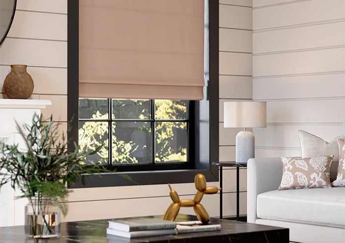 Astoria, Apricot Mist - Roman Blind - Image 5